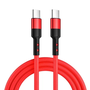 Caruba USB-C to USB-C 60W Cable 30cm Red