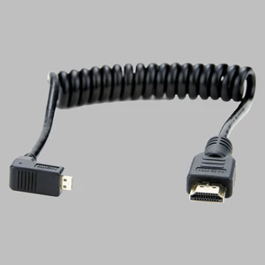Atomos Micro HDMI - Full HDMI spirálkábel (30cm)