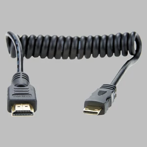 Atomos Mini HDMI - Full HDMI spirálkábel (30cm)