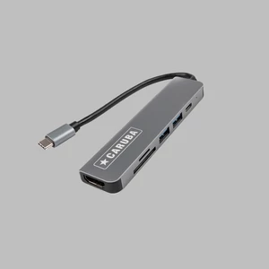 Caruba 6 az 1-ben USB-C Hub elosztó