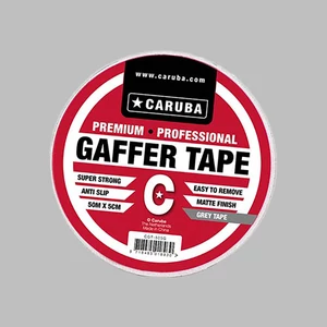 Caruba Gaffer Tape - 50 méter x 5 cm szürke