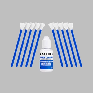 Caruba APS-C szenzortisztító készlet (10 pálca 16mm széles + tisztítófolyadék 30ml)