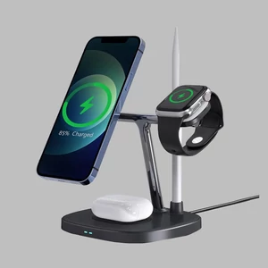 Choetech 15W 4 az 1-ben vezeték nélküli töltőtartó Magsafe T583-F