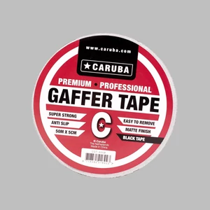 Caruba Gaffer Tape 50 méter x 5cm fekete Szövetszalag