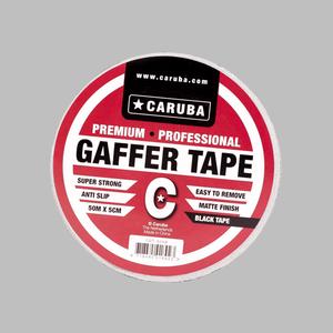 Caruba Gaffer Tape 50 méter x 5cm fekete Szövetszalag