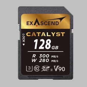 Exascend 128GB Catalyst UHS-I SDXC memóriakártya 