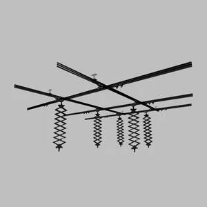 FOMEI Pantográf mennyezeti sínrendszer KIT 3 - 5x5m