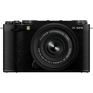 FUJIFILM X-M5 Tükörnéküli digitális fényképezőgép +  XC15-45mm F3.5-5.6 OIS PIZ - Fekete