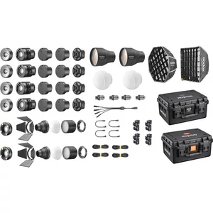 Godox KNOWLED MS60BI 4K Bi-Color LED 4 Light Kit