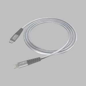 JOBY Charge és Sync USB-C Lightning kábel - 2 m szürke