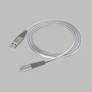 JOBY Töltő és adat kábel Lightning - 1,2m szürke