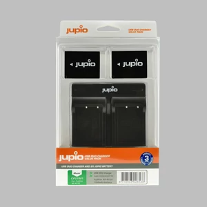 Fujifilm NP-W126 2db akkumulátor + dupla USB töltő