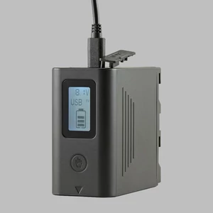 Jupio ProLine Sony NP-F970 videokamera akkumulátor LCD kijelzővel