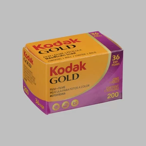Kodak Gold 200 film 35mm - 36 expo
