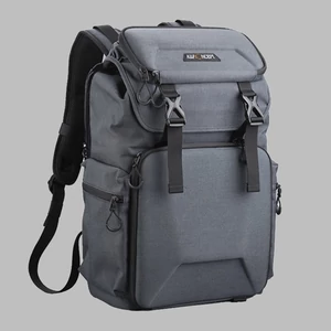 K&F Concept 13.098V1 professzionális kamera hátizsák, laptop zsebbel, szürke (15.6")