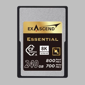 Exascend 240GB Essential Series CFexpress Type A Memória kártya