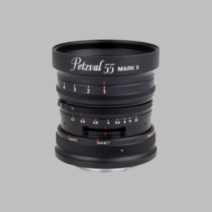 Lomography Petzval 55mm f/1.7 MKII Bokeh Control Objektív - Aluminium Black - Nikon Z Mount