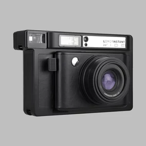 Lomo'Instant Wide Black instant fényképezőgép