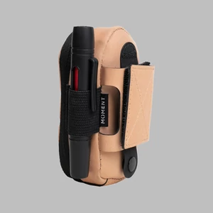 Moment Dual Mobile Lens Pouch - Natural Leather