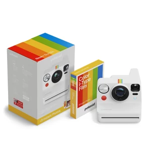 Polaroid Now+ Gen 3 Fehér + Color Film csomag (8 kép)