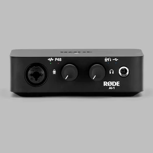 RODE AI-1 USB hangkártya előlnézet
