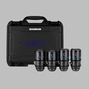 SIRUI MARS Anamorf objektív kit (24mm T2.9, 35mm T2, 50mm T2, 75mm T2)