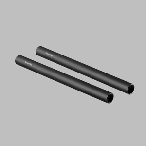 SMALLRIG 1051 2pcs 15mm Black Aluminum Alloy Rod