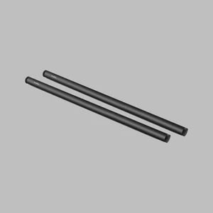 SMALLRIG 2PCS 15MM BLACK ALUMINUM ALLOY ROD (M12-40CM) 