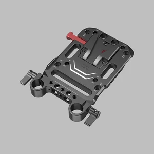 SmallRig 3016 V Mount Battery Plate with Dual 15mm Rod Clamp