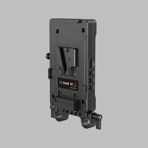 SmallRig 3203 V-Mount Battery Adapter Plate with Dual 15mm Rod Clamp