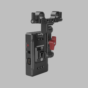 SmallRig V-Mount Battery Adapter Plate with Dual-Rod Clamp and Extension Arm