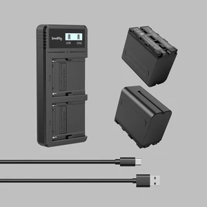 SmallRig NP-F970 Dupla Akkumulátor és Töltő kit