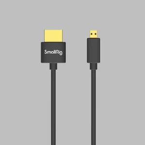 SMALLRIG Ultra Slim 4K HDMI Cable (C to A) 35cm 30