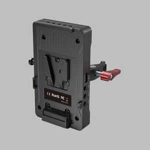 SMALLRIG V Mount Battery Adapter Plate with Crab-Shaped Clamp