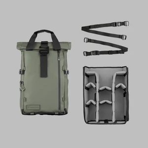A WANDRD PRVKE 31L Pro Photography Bundle V4 Hátizsák - Wasatch Green (Zöld)