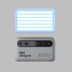 Weeylite S05 hordozható zseb RGB LED Világosszürke