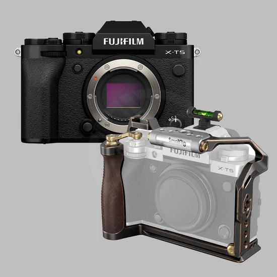 Fujifilm X-T5 váz + Smallrig Retro Cage - Fekete