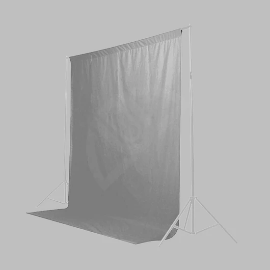 Caruba háttérvászon 2x3m szürke