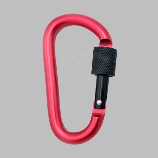 Caruba karabiner piros (3 darabos készlet)