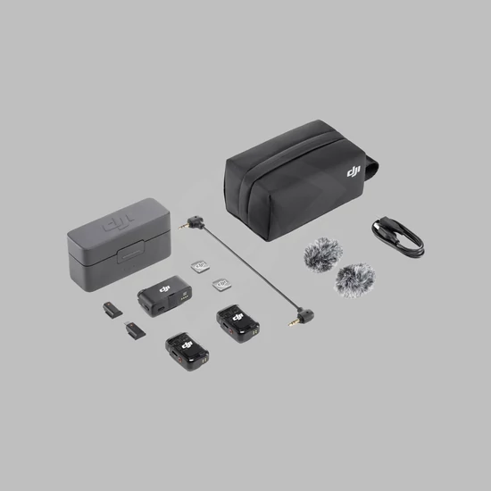 DJI Mic 2 (2 TX + 1 RX + Charging Case) (CE) (Mic)