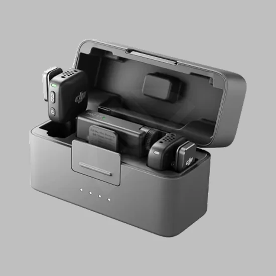 DJI Mic Mini (2 TX + 1 RX + töltőtok) Wireless mikrofon