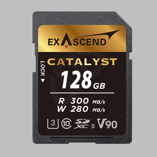 Exascend 128GB Catalyst UHS-I SDXC memóriakártya 