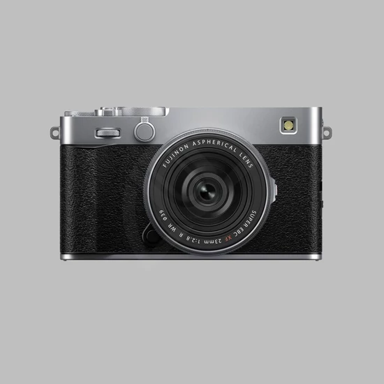 FUJIFILM X-E5 - MILC digitális fényképezőgép body + XF23mm F2.8 R WR (Ezüst)