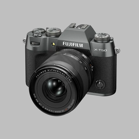 Fujifilm X-T50 kit (16-50mm f/2.8-4.8) (szénszürke)