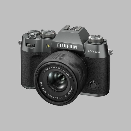Fujifilm X-T50 XC 15-45MM F/3.5-5.6 (szénszürke)