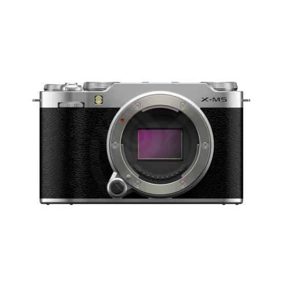 FUJIFILM X-M5 Tükörnéküli digitális fényképezőgép - Ezüst