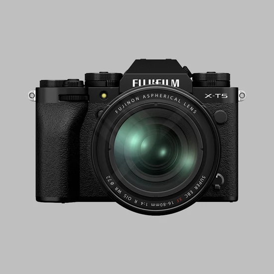 Fujifilm X-T5 + XF 16-80mm F/4 R OIS WR Kit - Fekete