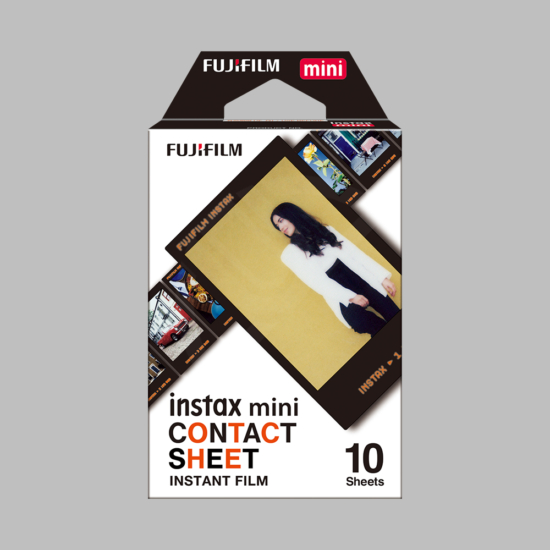 Fujifilm instax mini Contact Sheet film