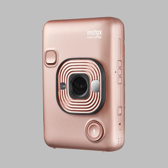Fujifilm Instax Mini LiPlay hibrid fényképezőgép - Blush Gold