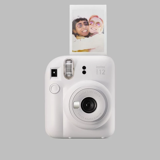 Fujifilm Instax Mini 12 instant fényképezőgép - CLAY WHITE